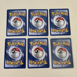 Pokemon TCG Team Rocket Card Lot Of 6 Cards. VG. Vintage Pokemon - Image 2