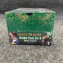 One Piece Card Game Legacy of the Master Double Pack Set 8, Sealed Box is Worn - Image 3