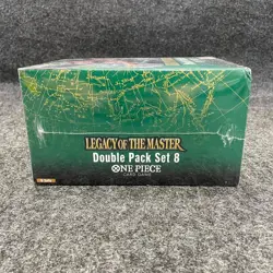 One Piece Card Game Legacy of the Master Double Pack Set 8, Sealed Box is Worn - Image 4
