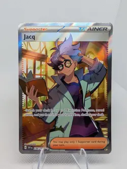 Jacq 236/198 Scarlet & Violet Base Set Pokemon Card TCG NM - Image 1
