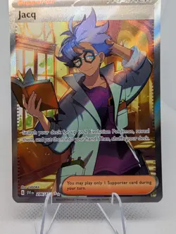 Jacq 236/198 Scarlet & Violet Base Set Pokemon Card TCG NM - Image 3