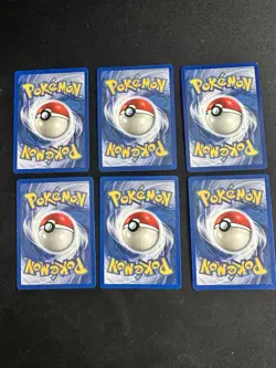 Pokemon TCG Base Set Energy Cards Complete Set Of 6 | WOTC LP-NM Condition - Image 2