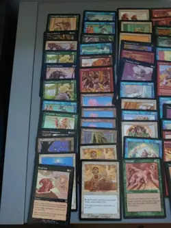 Mercadian MAsques MTG Cards Only Lot. Old Vintage. MAS1 Snuff Out,Land Giant - Image 2