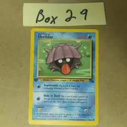 Shellder 54/62 - 1st Edition - Fossil SET - VINTAGE WOTC Pokemon Card - NM - Image 1