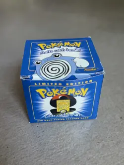 23K Gold Pokemon Card and Ball Pokemon The Movie 2000 Burger King - Vintage - Image 1