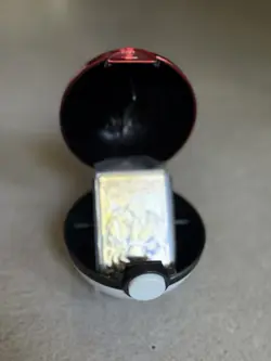 23K Gold Pokemon Card and Ball Pokemon The Movie 2000 Burger King - Vintage - Image 5