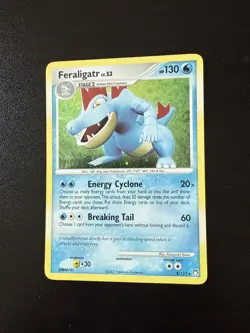 Pokemon TCG Feraligatr Holo Rare Card Mysterious Treasures 8/123 - Image 1