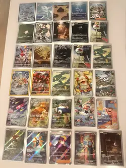 Pokemon Bulk Lot 200+ Cards Vintage to Modern EX VMAX 1st Ed Full Arts, LP - NM - Image 5