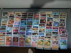 114 Sixth Edition MTG Cards Only Lot. Old Vintage. SEP6th1 Crystal Vein,Pillage - Image 1