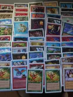 114 Sixth Edition MTG Cards Only Lot. Old Vintage. SEP6th1 Crystal Vein,Pillage - Image 5