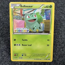 Bulbasaur 1/108 Build-a-Bear Workshop Promo Stamp Stamped Pokemon Card - Image 1