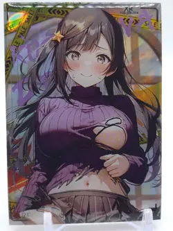 Lovely Zhi Lian - Anime Waifu XR Trading Card - NUMBERED 104/166 - Image 1