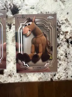 2024 TOPPS CHROME DISNEY BASE CARD TOY STORY BULLSEYE #68 - Image 1