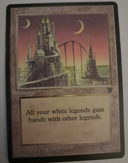 Cathedral of Serra HP Legends MTG Magic the Gathering - Image 1