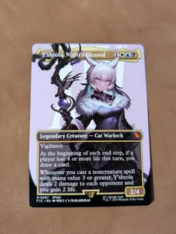 Magic the Gathering Y'shtola Night's Blessed Borderless Final Fantasy English NM - Image 1