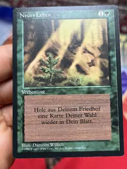 German FBB • Regrowth • Unplayed / Mostly Clean • Mtg (1760) - Image 1