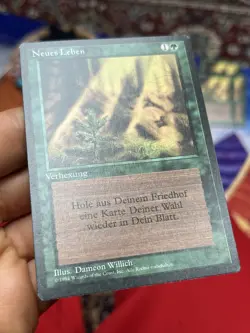 German FBB • Regrowth • Unplayed / Mostly Clean • Mtg (1760) - Image 2
