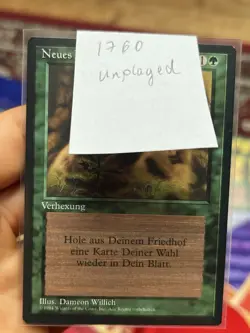 German FBB • Regrowth • Unplayed / Mostly Clean • Mtg (1760) - Image 5