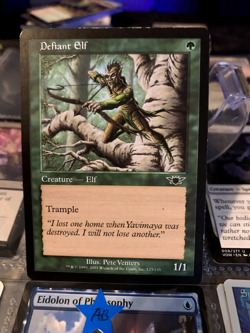 MTG Defiant Elf Legions 123/145 Regular Common MP - Image 1