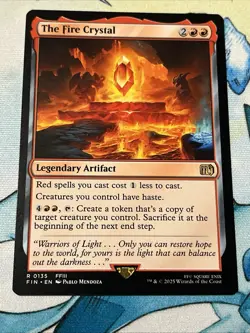 The Fire Crystal Final Fantasy Regular - Image 1