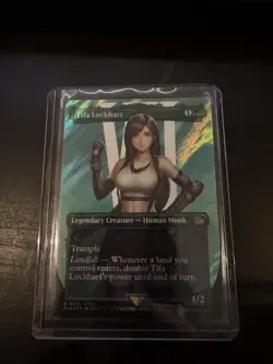 Tifa Lockhart (Borderless) (Surge Foil) Final Fantasy Foil - Image 1