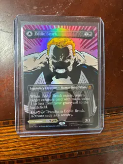 Eddie Brock (0233) (Borderless) Marvel's Spider-Man Foil - Image 1