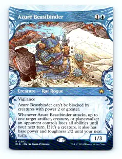 #302 2024 Bloomburrow BLB Azure Beastbinder Rare - Image 1