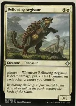 Bellowing Aegisaur Ixalan NM 004 MTG Magic The Gathering - Image 1