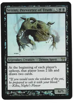Seizan, Perverter of Truth - [Foil] Champions of Kamigawa LP - Image 1
