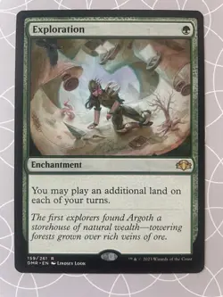 Exploration - Dominaria Remastered English MTG NM Rare - Image 1