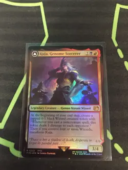 MTG Magic The Gathering Kuja, Genome Soldier Foil FIN Rare Final Fantasy - Image 1