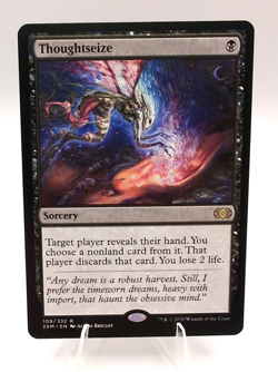 MTG Magic the Gathering - Thoughtseize - Double Masters NM - Image 1
