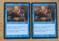 x2 MTG Careful Study Odyssey 70/350 Regular Common Magic the Gathering LP - Image 1