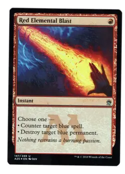 Red Elemental Blast Masters 25 Foil - Image 1