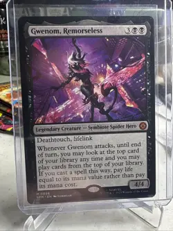 Magic The Gathering Gwenom, Remorseless Marvel's Spider-Man M 0056 - Image 1