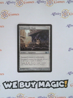 MTG | Whispersilk Cloak | M11 | Regular | Moderately Played | English - Image 1