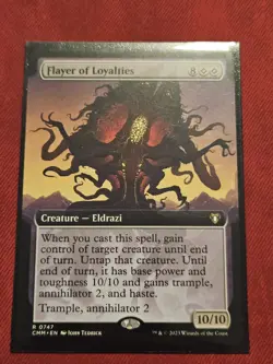 Flayer of Loyalties (Extended Art) Commander Masters Regular - Image 1