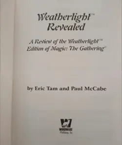 Libro Magic The Gathering Weatherlight Revealed A Review of the Weatherligh - Image 3