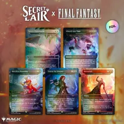 MTG Secret Lair x FINAL FANTASY: Game Over EN Foil [NEW & SEALED] - Image 1