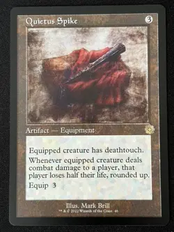 1x MTG Quietus Spike - The Brothers' War: Retro Frame Artifacts (BRR) #46 - Image 1