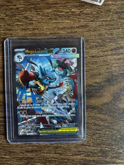 Pokemon TCG Mega Evolutions Mega Lucario *EX SIR* 179/132 NM/M Pack Fresh! - Image 1