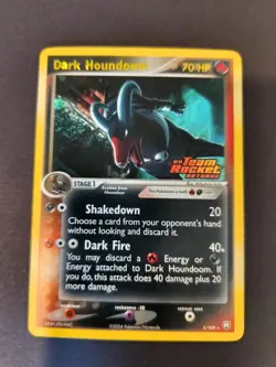 Dark Houndoom EX Team Rocket Returns Holo 5/109 Pokemon - Image 5