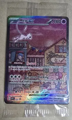 Pokemon MEW EX SVP 053 Scarlet Violet 151 Black Star Promo SEALED FREE SHIP! - Image 1
