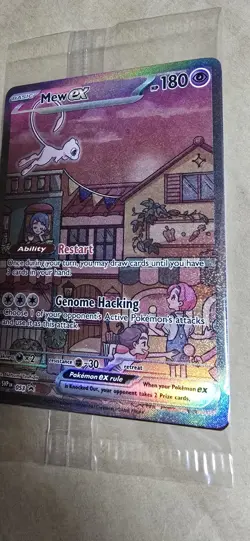 Pokemon MEW EX SVP 053 Scarlet Violet 151 Black Star Promo SEALED FREE SHIP! - Image 3