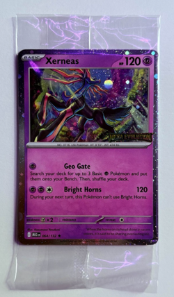 Xerneas 064/132 Best Buy Stamped Promo - Pokemon TCG Mega Evolutions- NM+/Sealed - Image 1