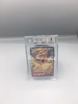 2020 Pokemon Sword & Shield Darkness Ablaze Charizard V #19 BGS 9 - Image 1
