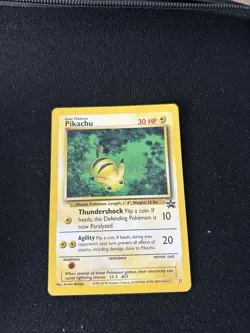 Pokemon TCG Pikachu #27 Black Star Promo 1999 Base Set - Image 1