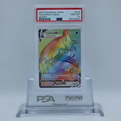 2020 Pokemon SWSH Secret Rare #203 F/A Lapras VMAX PSA 10 GEM MT - Image 1