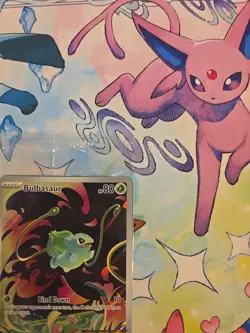 Pokemon TCG Mega Evolution Bulbasaur 133/132*ILLUSTRATION RARE*FACTORY SEALED - Image 3