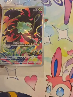 Pokemon TCG Mega Evolution Bulbasaur 133/132*ILLUSTRATION RARE*FACTORY SEALED - Image 5